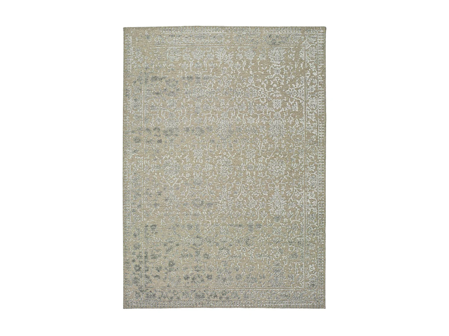 Tapis intérieur - vintage - argent - 160 x 230 cm - ISABELLA