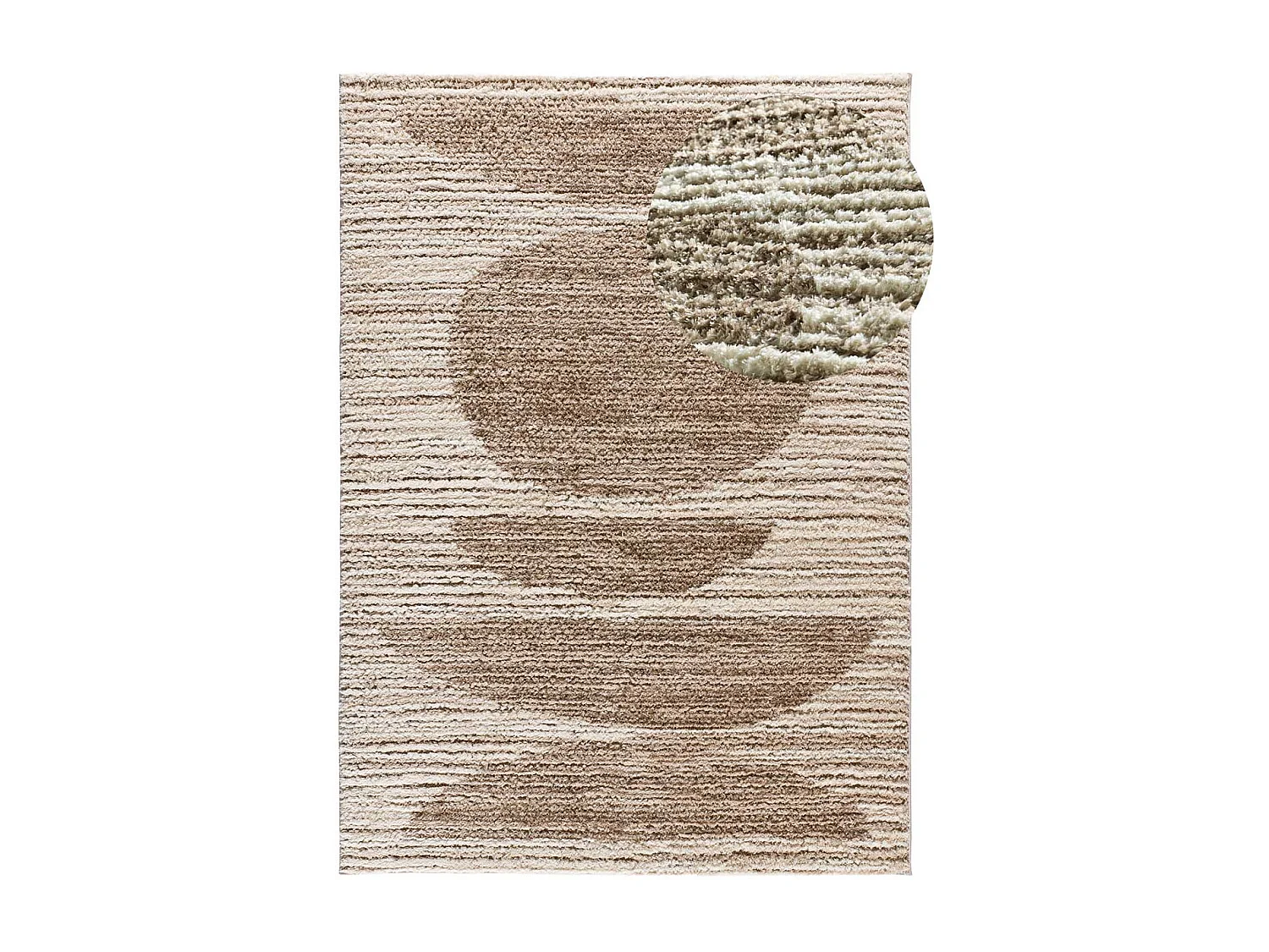 Alfombra interior  - escandinavo - beige - 120 x 170 cm - LIMA