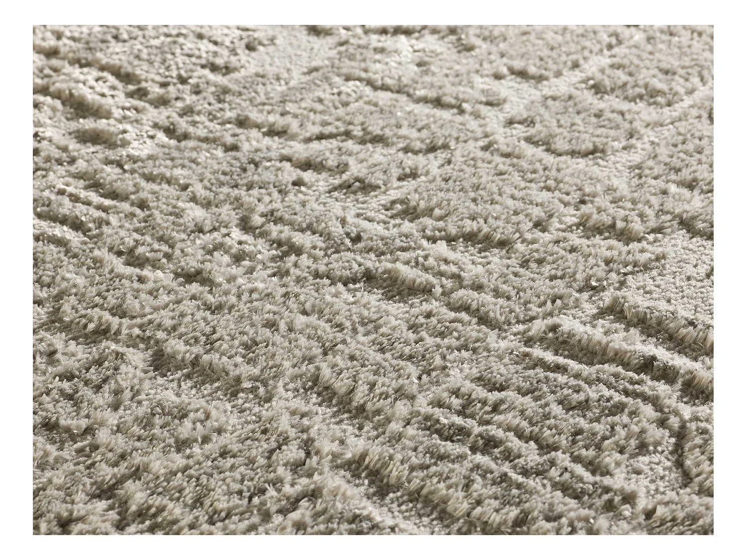 Alfombra interior  - escandinavo - plata - 160 x 230 cm - LIMA