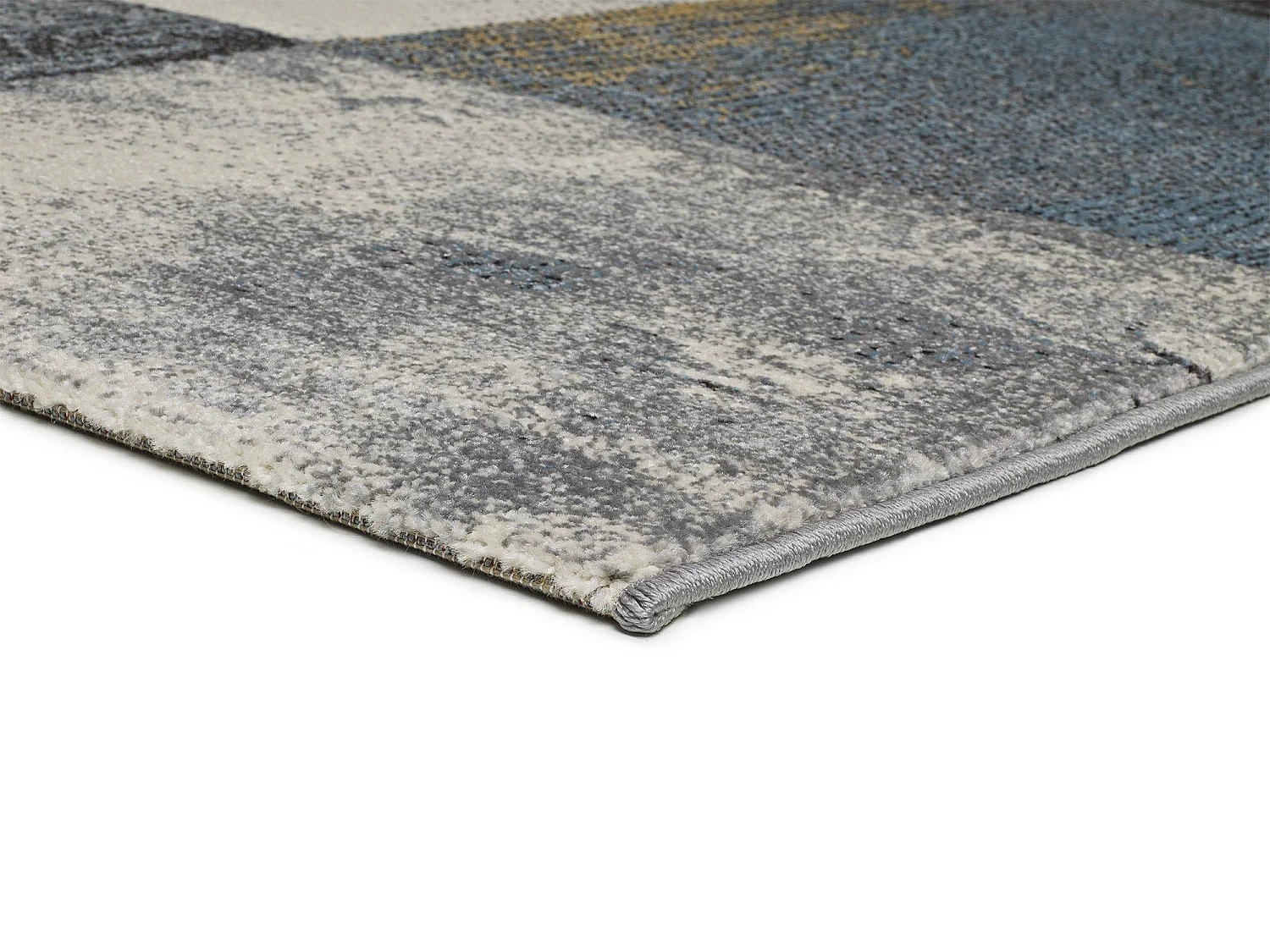 Alfombra interior  - geométrico - gris - 190 x 280 cm - ADRA