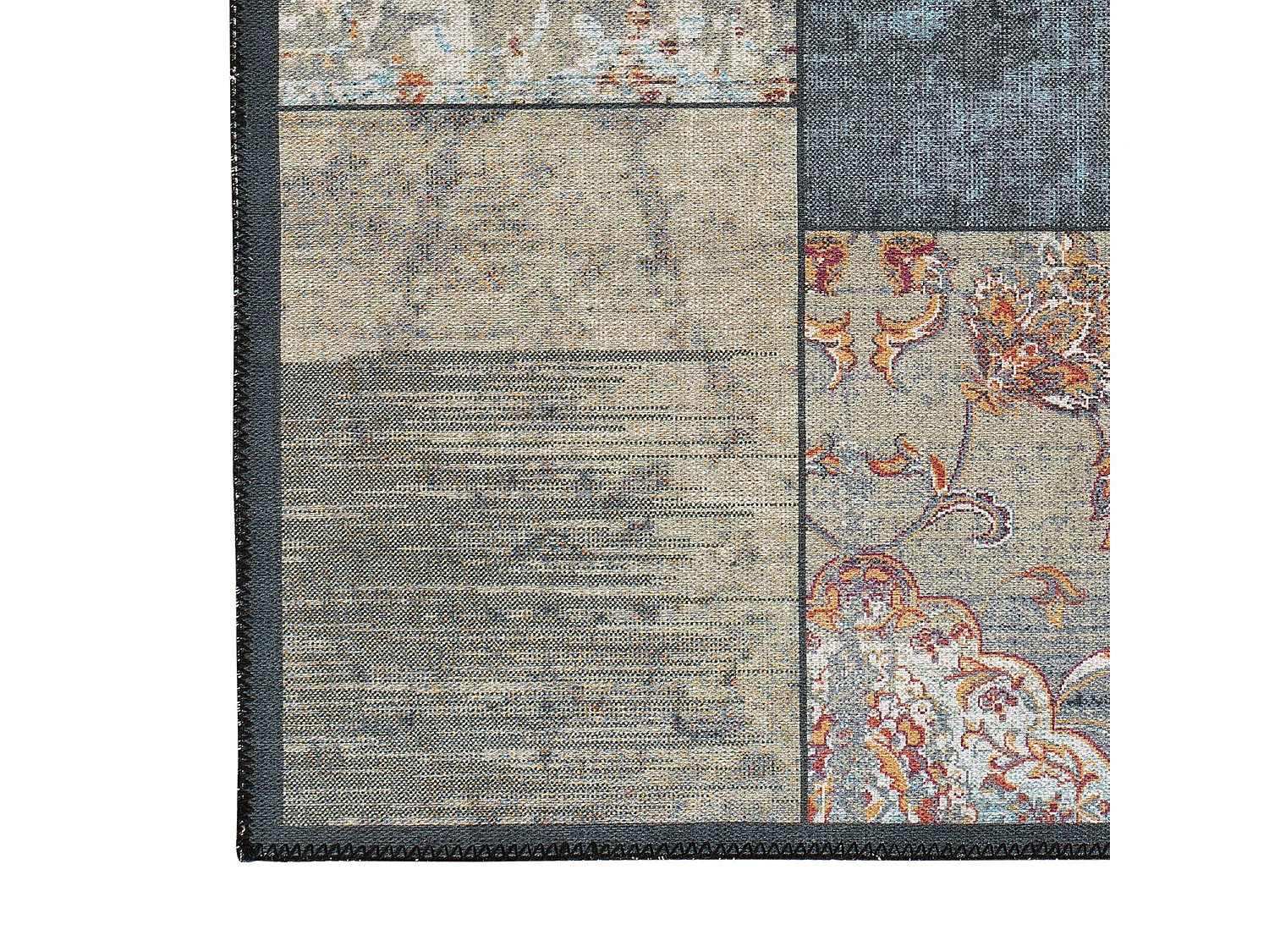 Tapis intérieur - abstrait - multicolore - 160 x 230 cm - NEILA