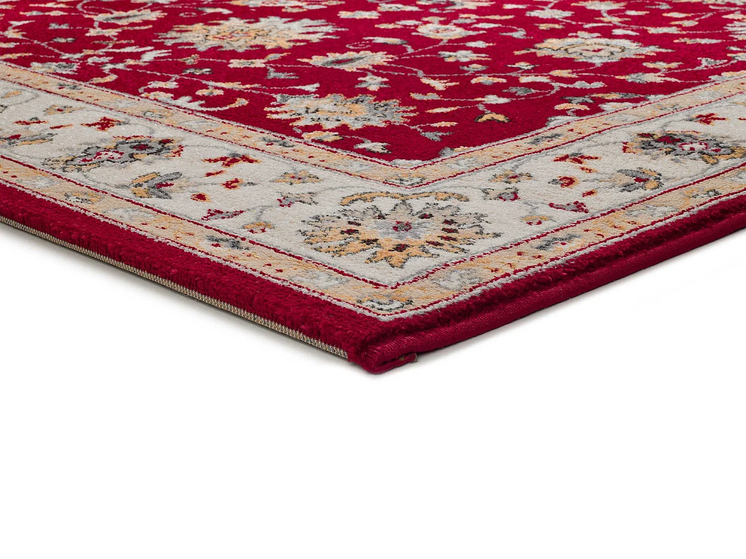 Laagpolig tapijt - klassiek - rood - 115x160 cm - CLASSIC