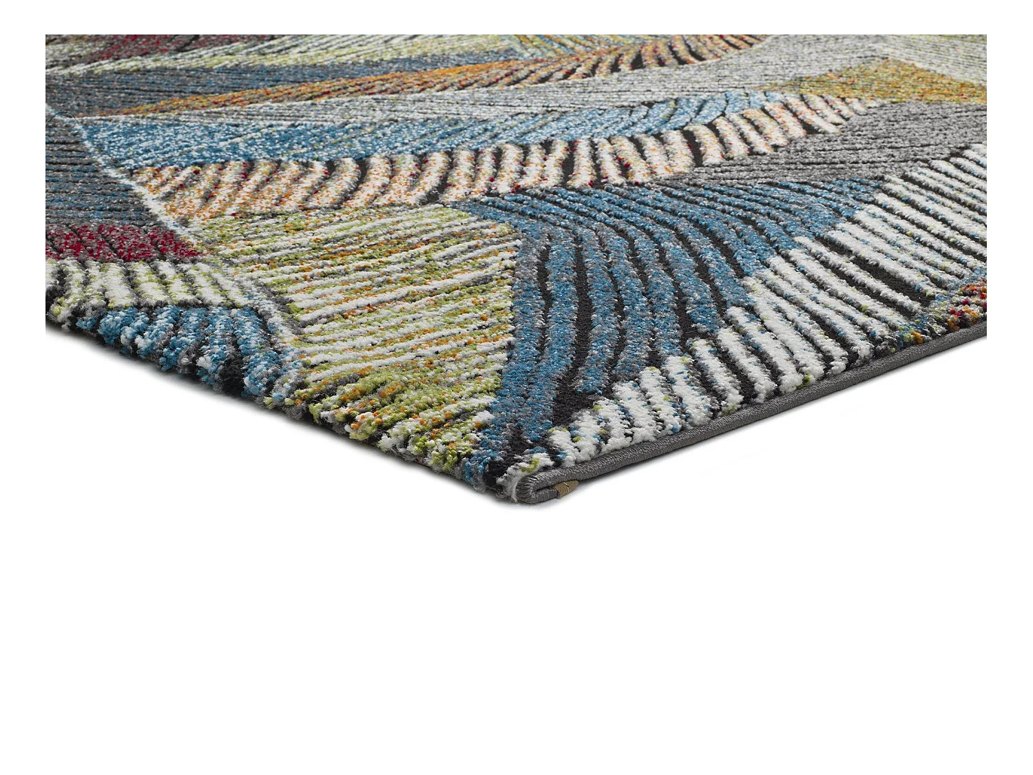 Tappeto interno - astratto - multicolore - 160 x 230 cm - KOBY