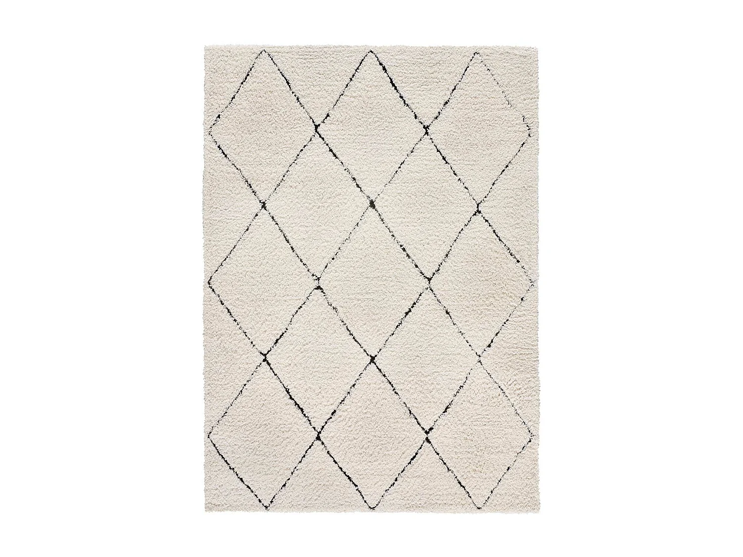 Tappeto interno - shaggy - crema - 200 x 290 cm - ATESA