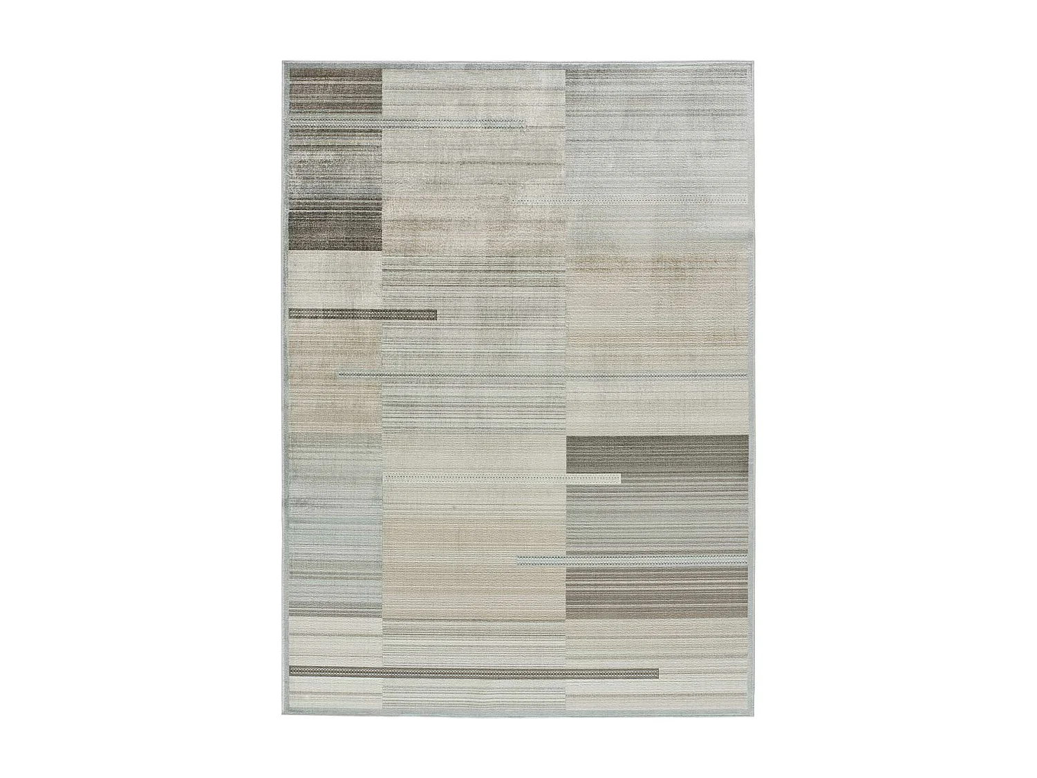 Alfombra interior  - geométrico - beige - 95 x 140 cm - LEGACY