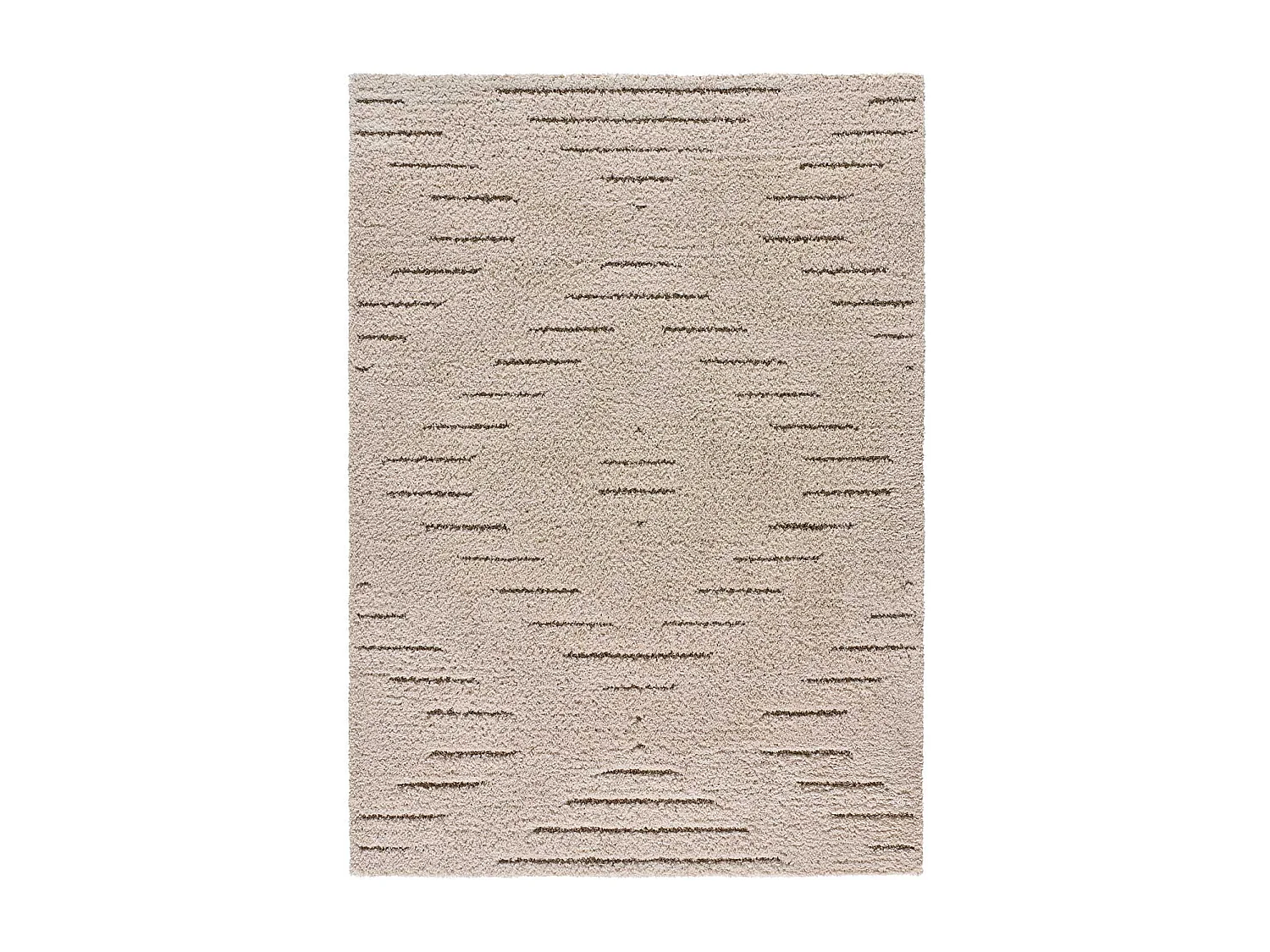 Alfombra interior  - shaggy - crema - 60 x 120 cm - ATESA