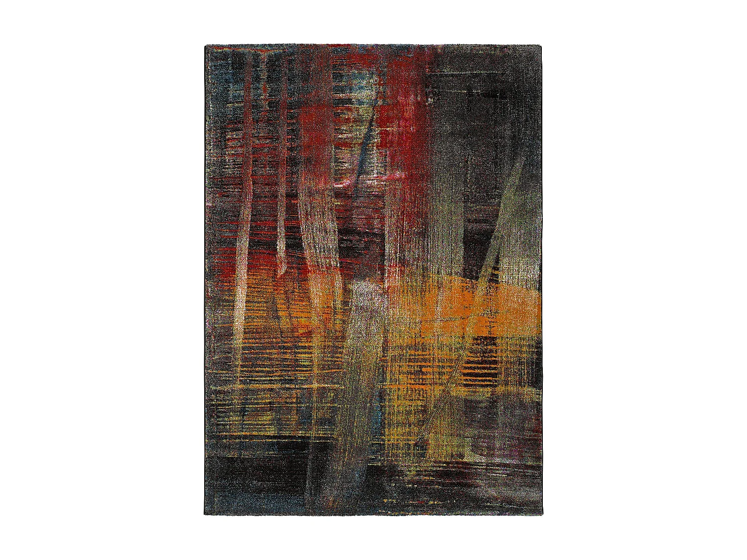 Tapis intérieur - abstrait - multicolore - 120 x 170 cm - BIANCA