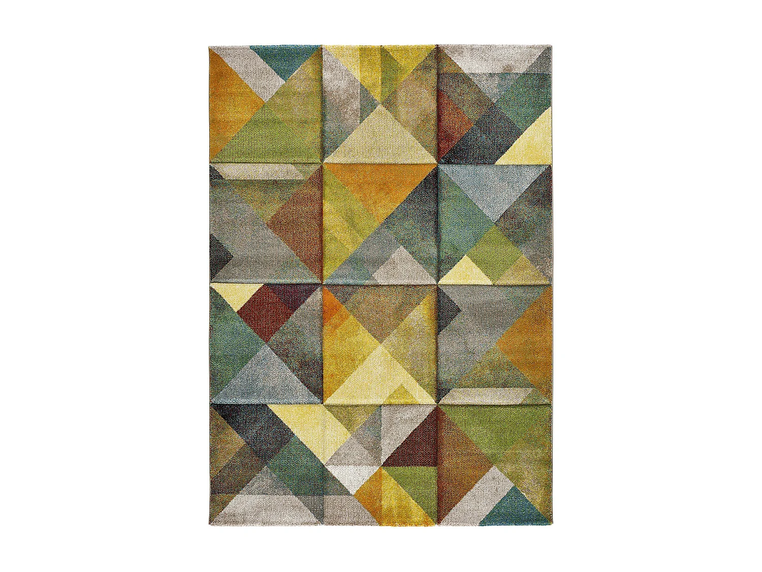 Tapis intérieur - géométrique - multicolore - 160 x 230 cm - MATRIX