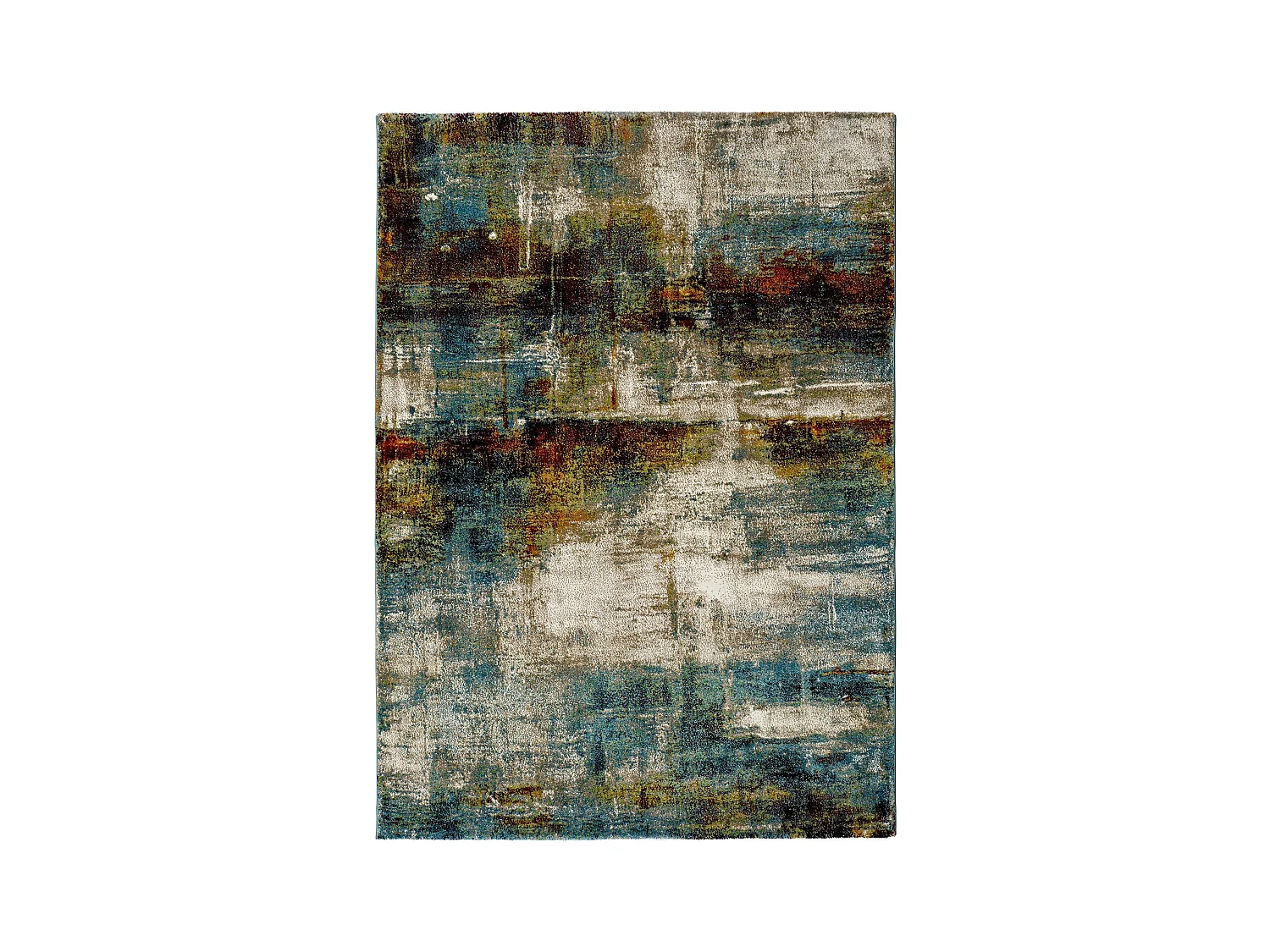 Alfombra interior  - abstracto - multicolor - 60 x 120 cm - GRAFFITI