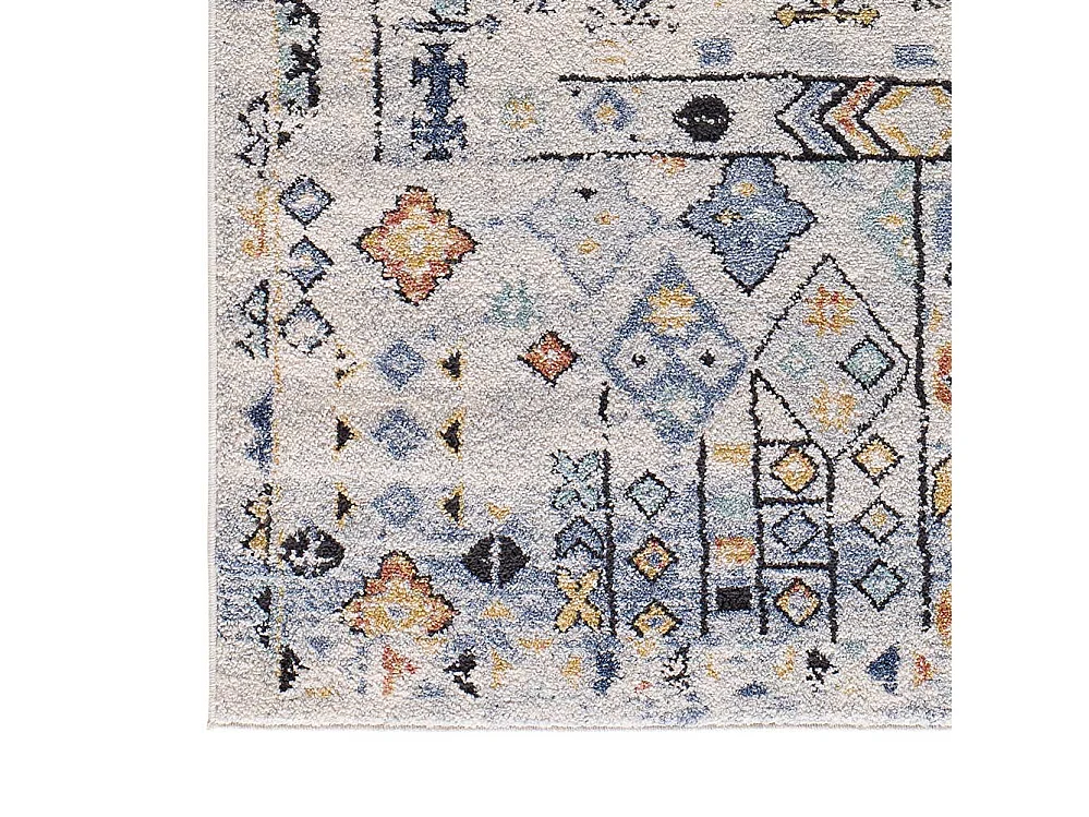 Tapis intérieur - ethnique - multicolore - 140 x 200 cm - MABEL