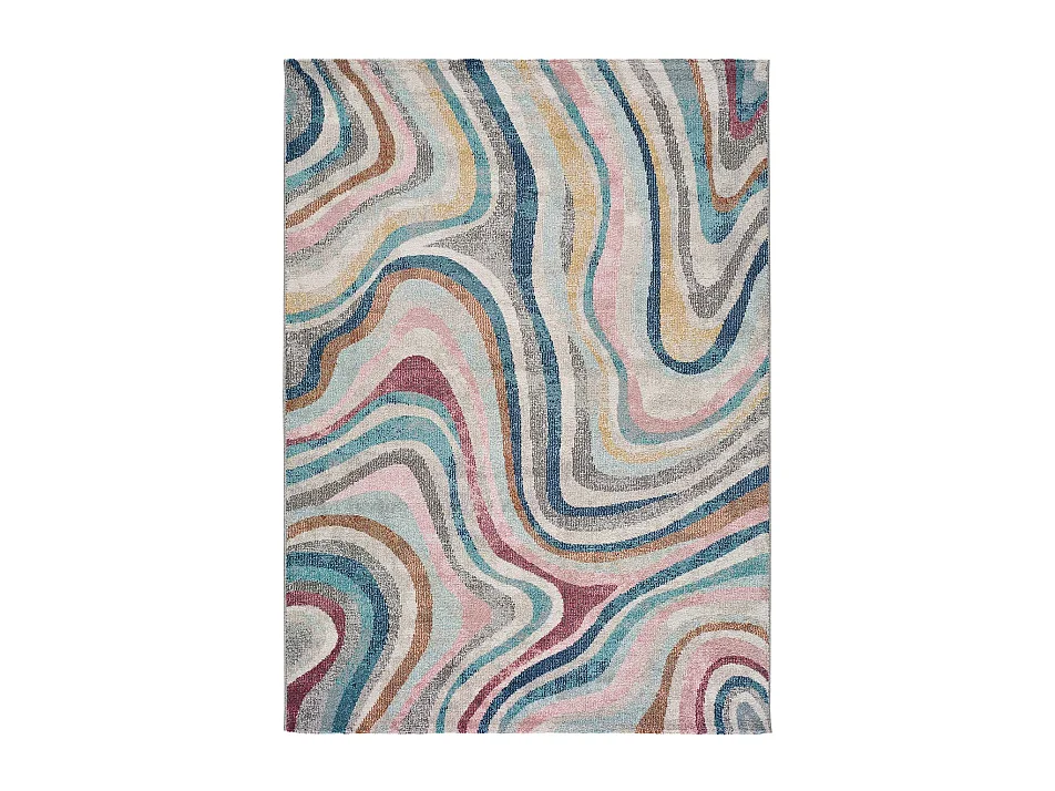 Kurzflorteppiche - abstrakt - mehrfarbig - 140x200 cm - PARMA