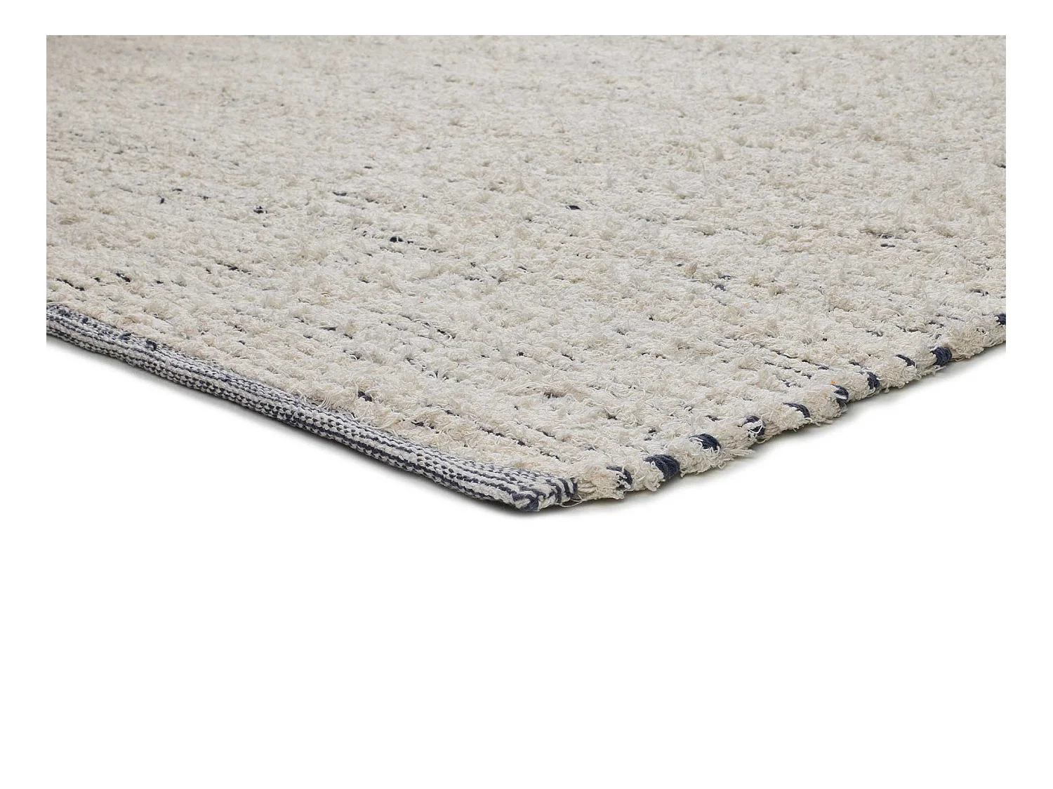 Alfombra interior  - semi-lisa - blanco - 160 x 230 cm - REIMAGINE