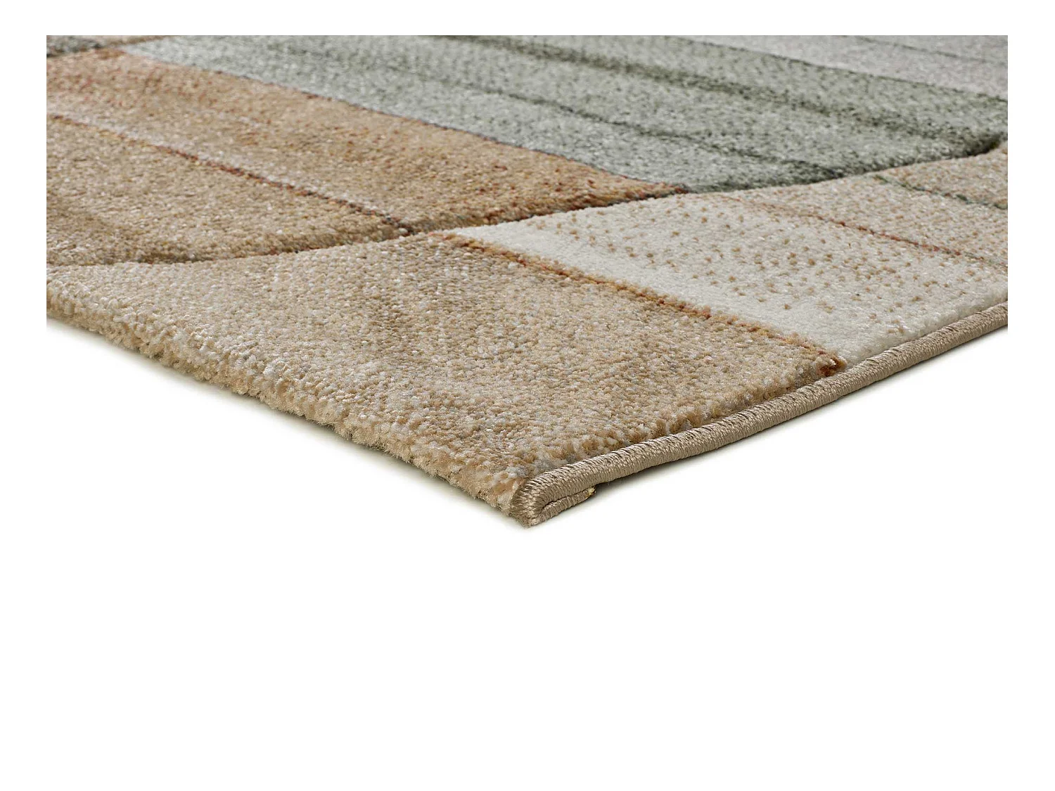 Kurzflorteppiche - abstrakt - mehrfarbig - 140x200 cm - SORA