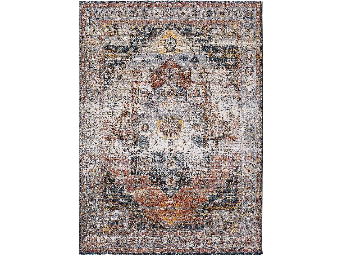 Laagpolig tapijt - abstract - veelkleurig - 200x290 cm - SHIRAZ