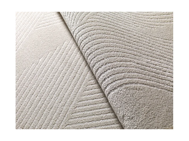 Alfombra interior  - abstracto - crema - 80 x 150 cm - HL-GEOMETRIC