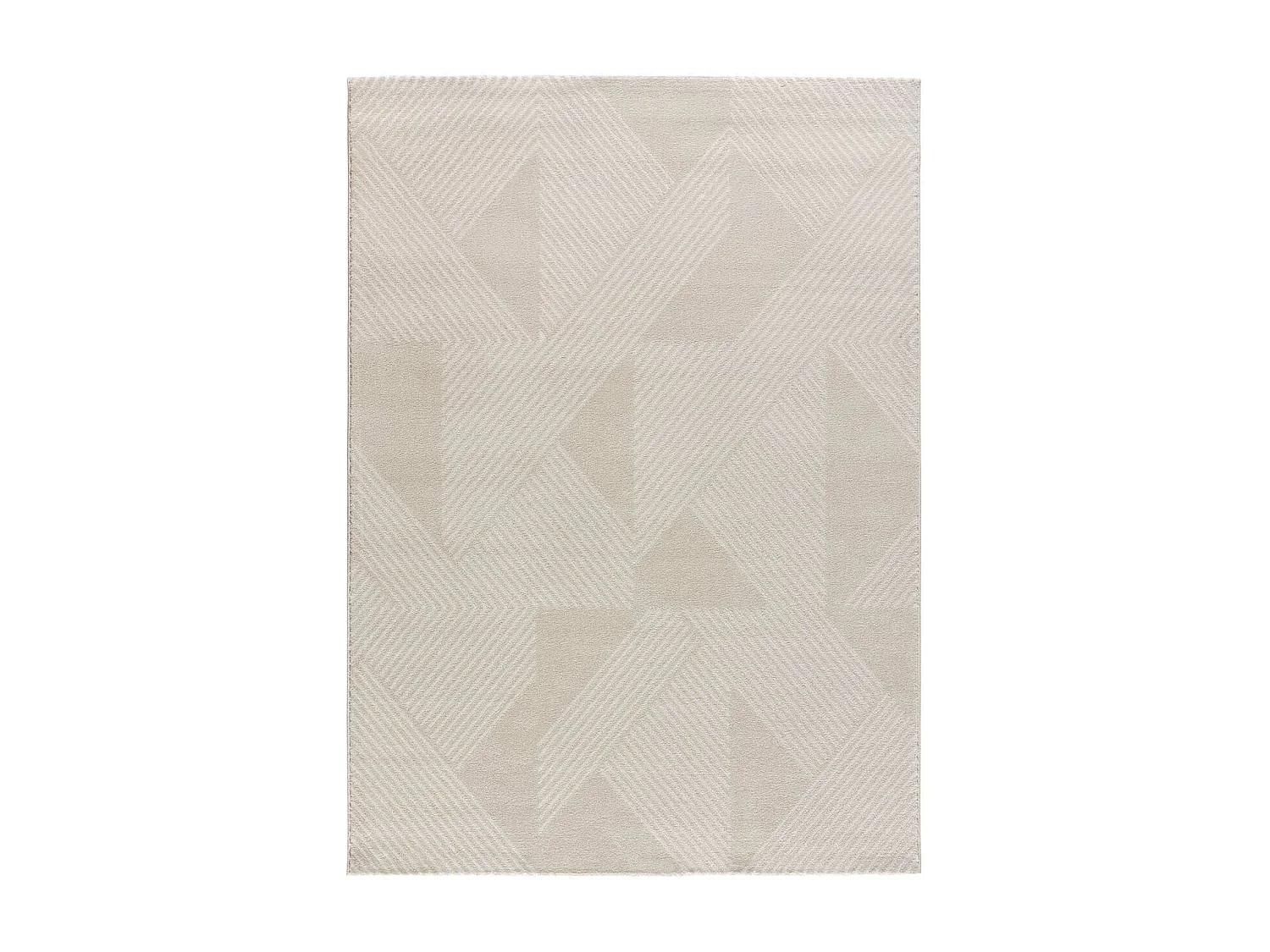 Alfombra interior  - abstracto - crema - 80 x 150 cm - HL-GEOMETRIC