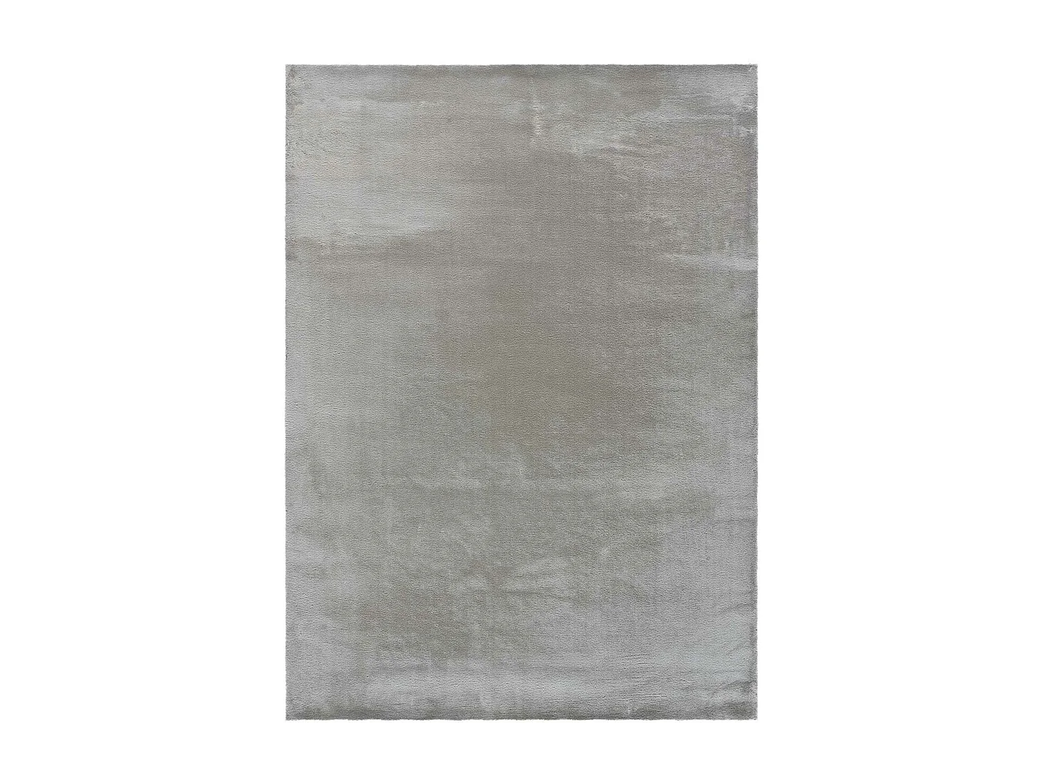 Tapis intérieur - uni - argent - 80 x 150 cm - XIANA