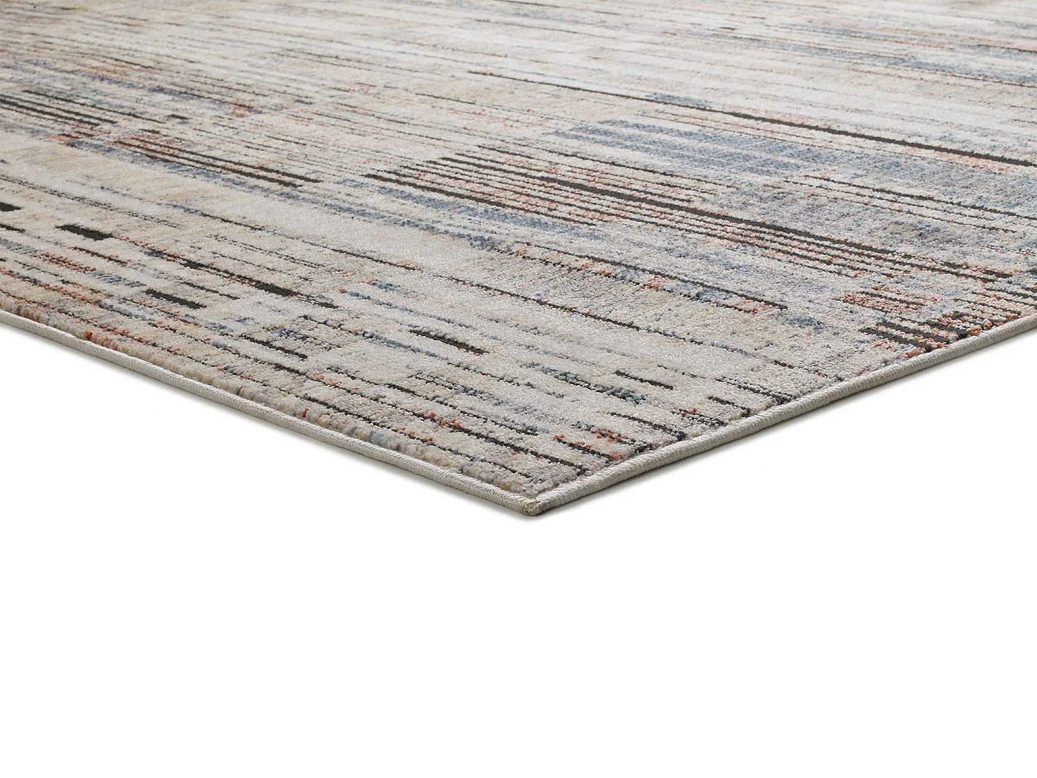 Alfombra interior  - abstracto - multicolor - 136 x 200 cm - TRUVA