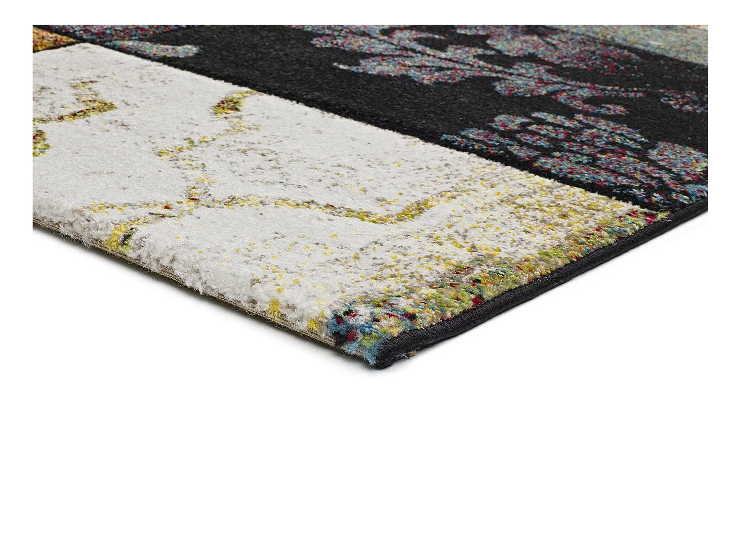 Alfombra interior  - abstracto - multicolor - 140 x 200 cm - BIANCA