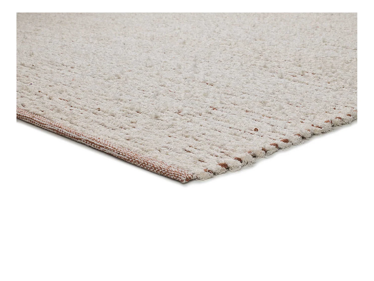 Tapis intérieur - semi-uni - crème - 120 x 170 cm - REIMAGINE
