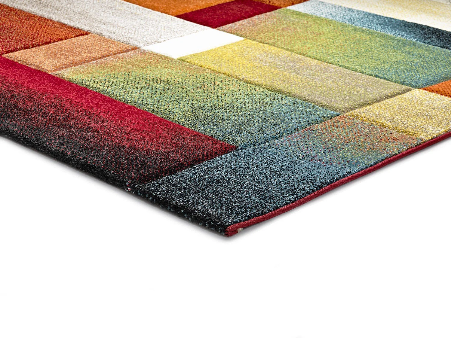 Tappeto interno - geometrico - multicolore - 120 x 170 cm - MATRIX