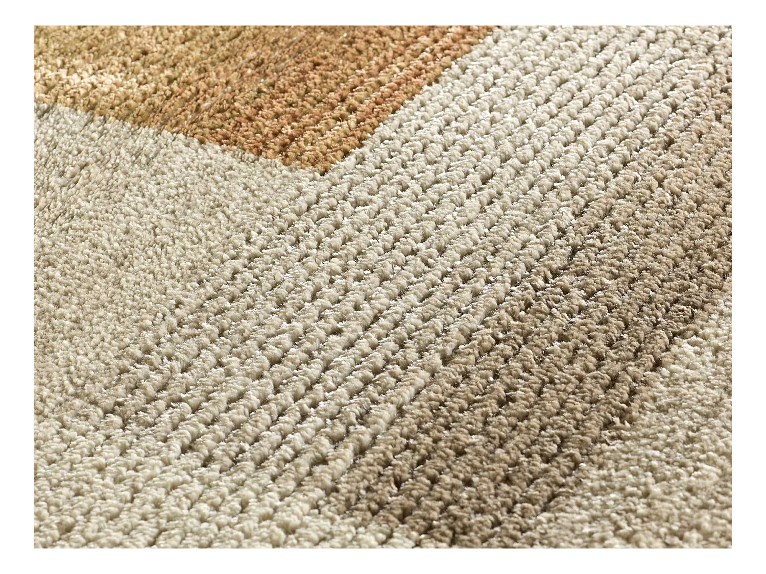 Alfombra interior  - geométrico - multicolor - 140 x 200 cm - MELFI