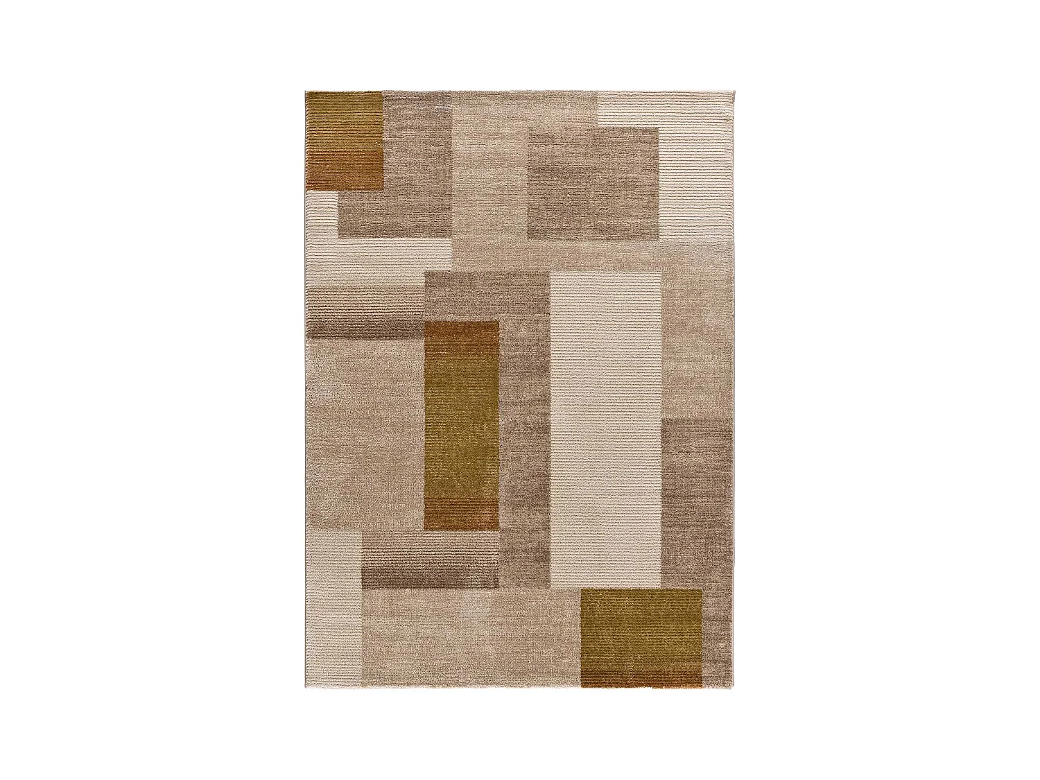 Alfombra interior  - geométrico - multicolor - 140 x 200 cm - MELFI