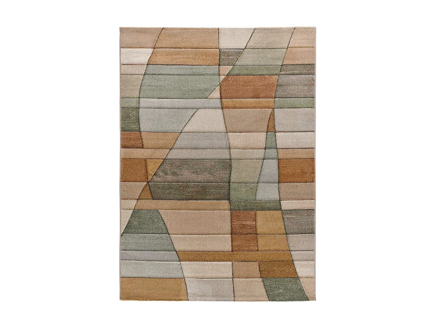 Tapis intérieur - abstrait - multicolore - 160 x 230 cm - SORA