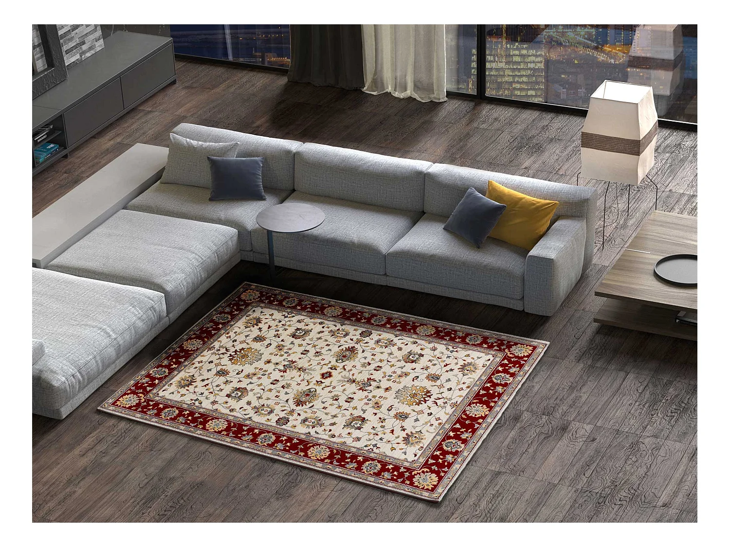 Tapis intérieur - classique - crème - 160 x 230 cm - CLASSIC