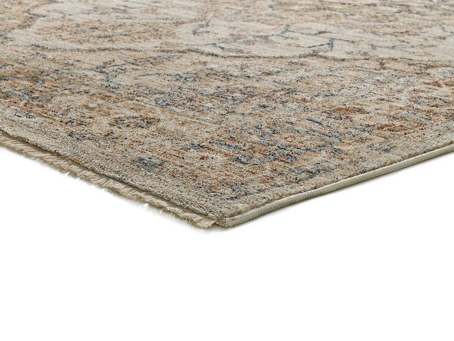 Kurzflorteppich - vintage - mehrfarbig - 133x190 cm - SAMARKAND