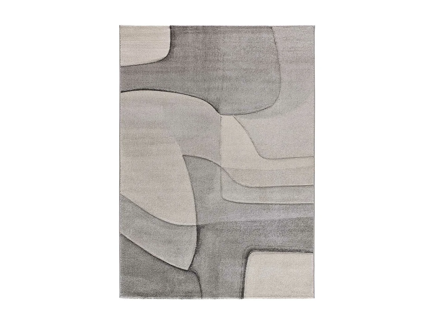 Alfombra interior  - abstracto - gris - 160 x 230 cm - MEDEL