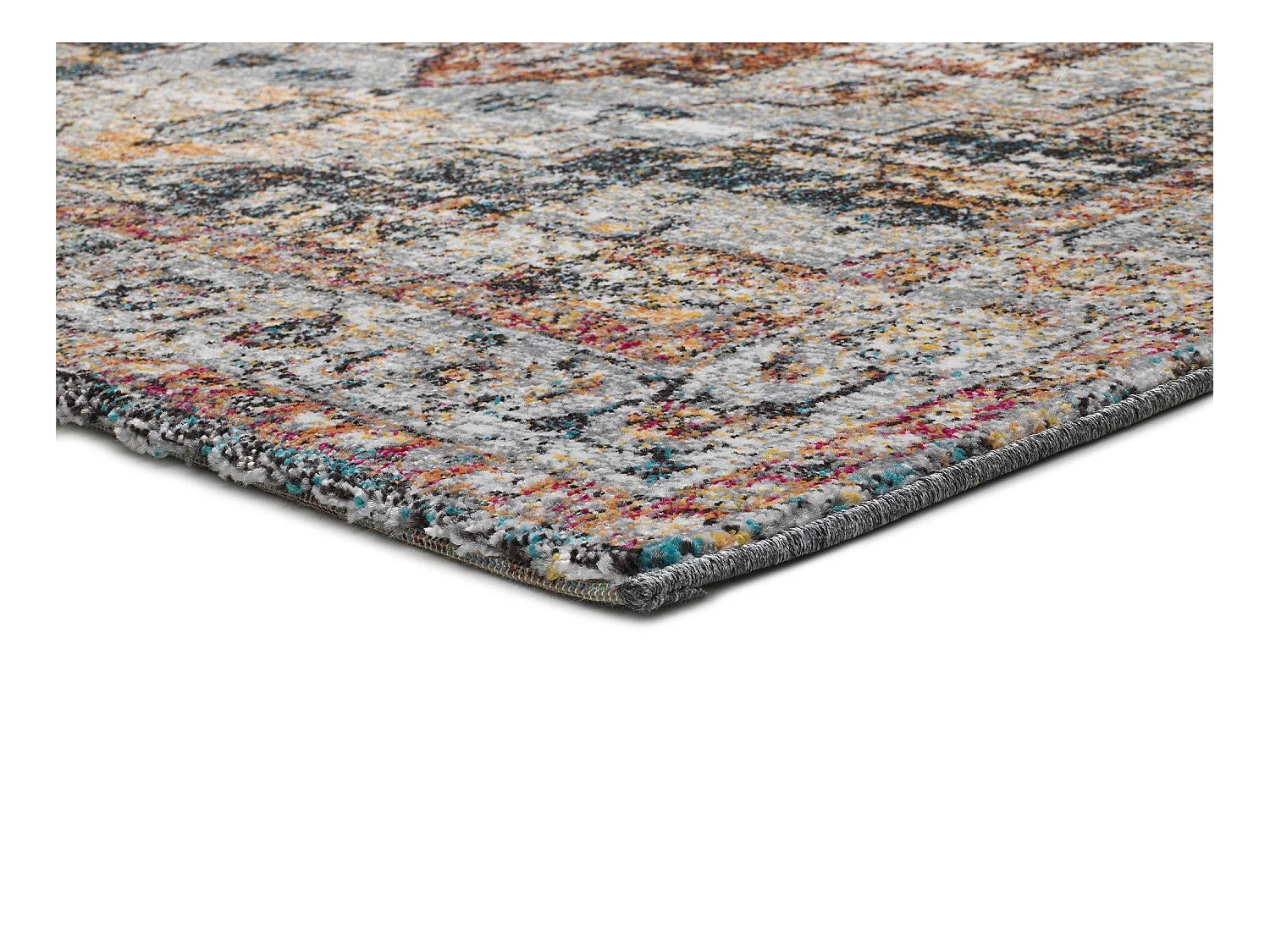 Tapis intérieur - abstrait - multicolore - 140 x 200 cm - SHIRAZ