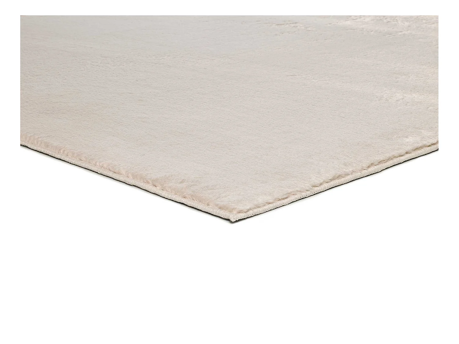 Alfombra interior  - liso - blanco - 60 x 110 cm - XIANA