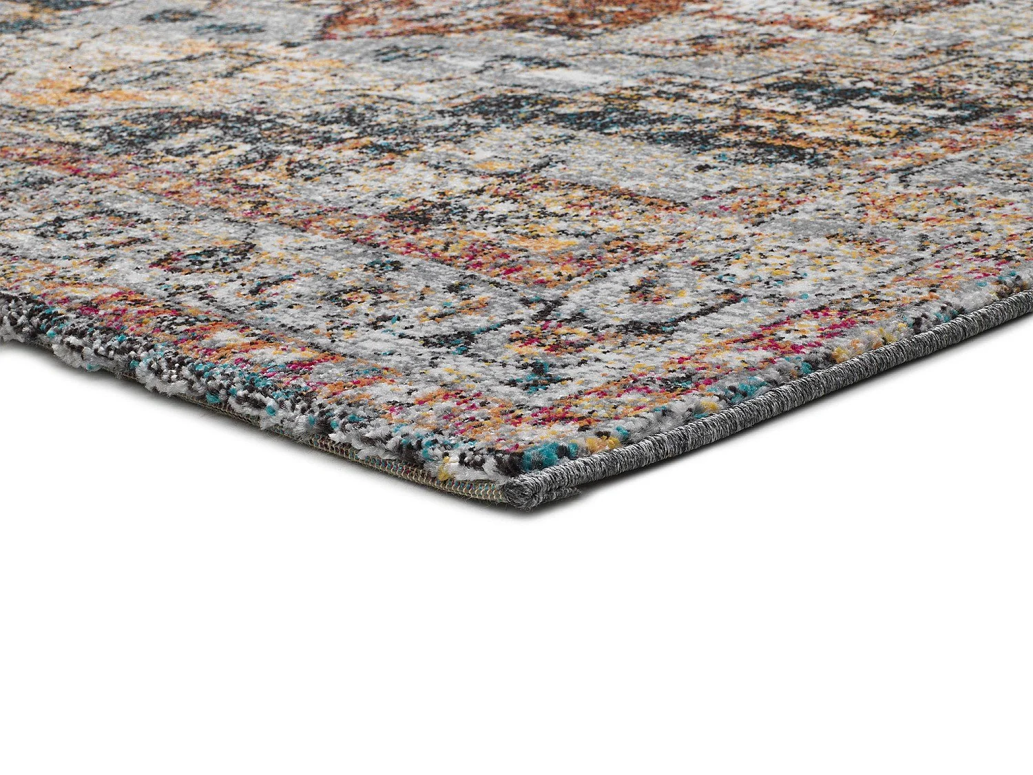 Tapis intérieur - abstrait - multicolore - 120 x 170 cm - SHIRAZ