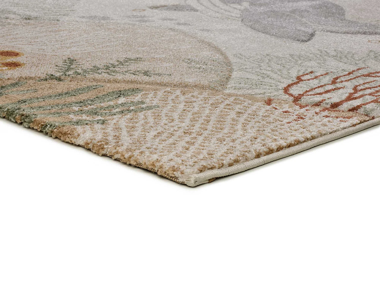 Tapis intérieur - enfant animaux - multicolore - 120 x 170 cm - BALLOON