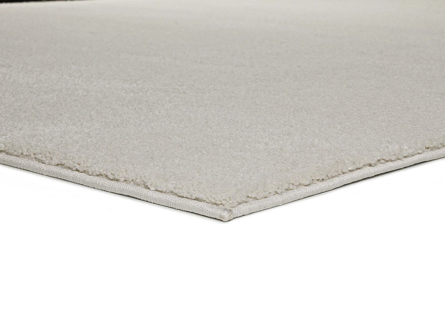 Tapete interior - liso - branco - 120 x 170 cm - MONTANA