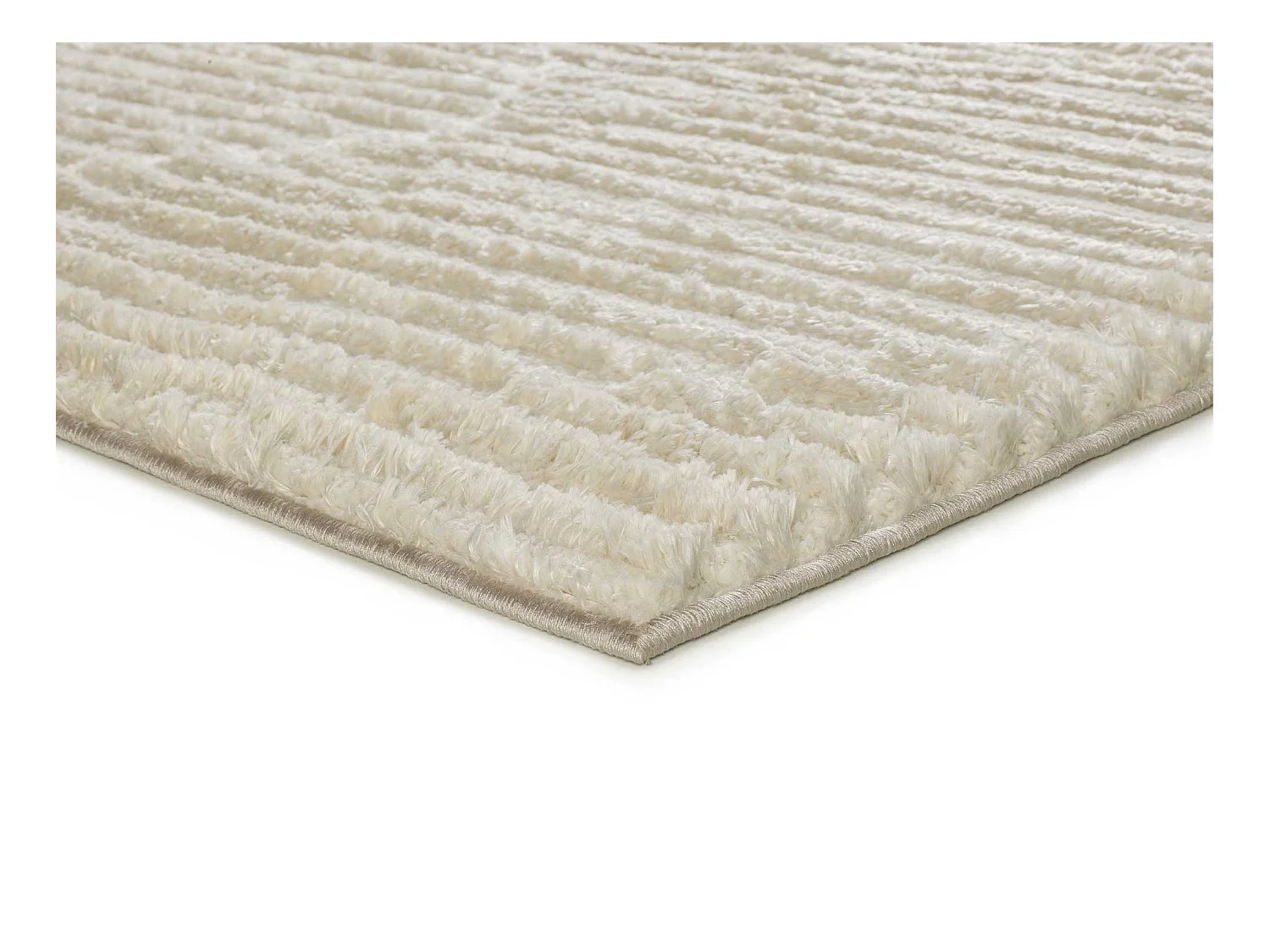 Tapis intérieur - scandinave - crème - 140 x 200 cm - LIMA