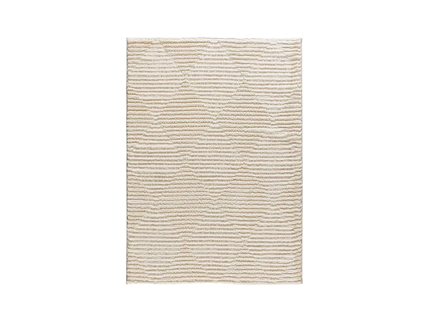 Tapis intérieur - scandinave - crème - 140 x 200 cm - LIMA