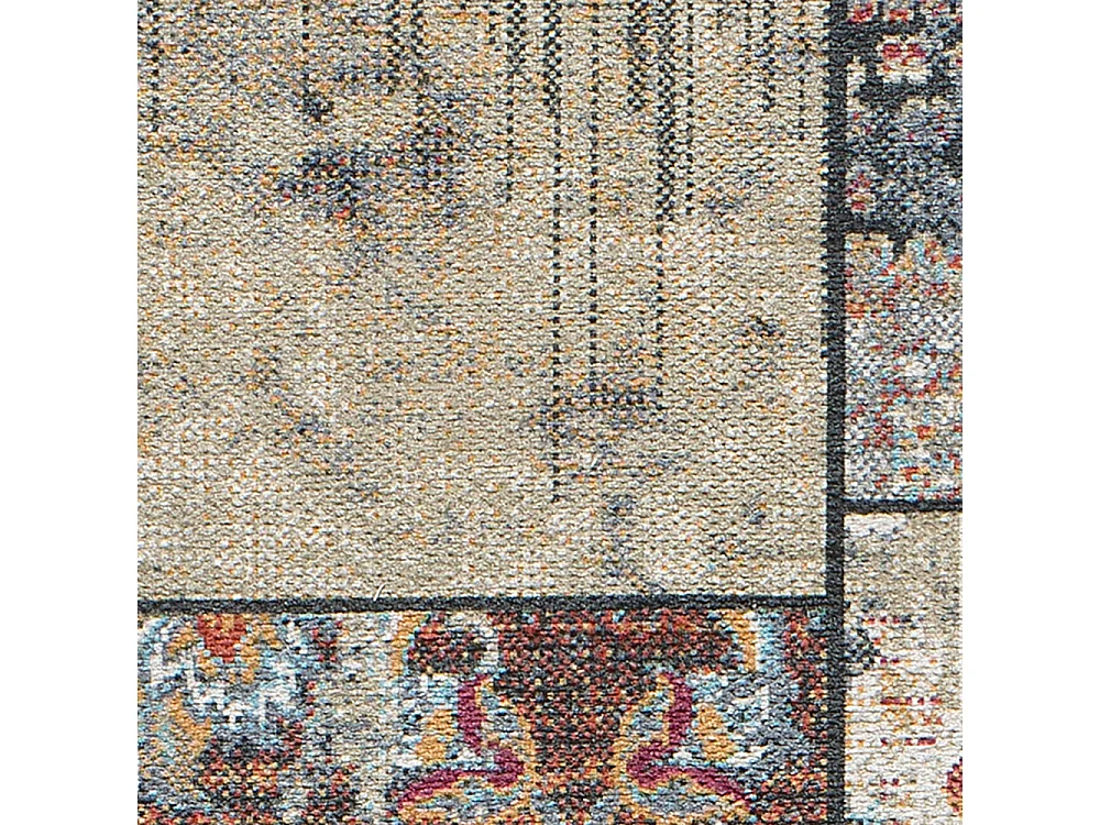 Tapis intérieur - abstrait - multicolore - 80 x 150 cm - NEILA