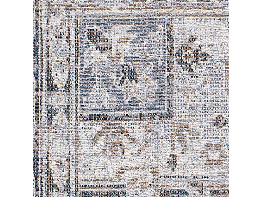 Tapis intérieur - vintage - gris - 140 x 200 cm - NEILA