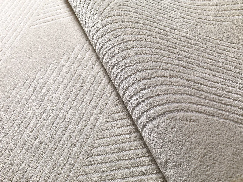 Tapis intérieur - abstrait - crème - 160 x 230 cm - HL-GEOMETRIC