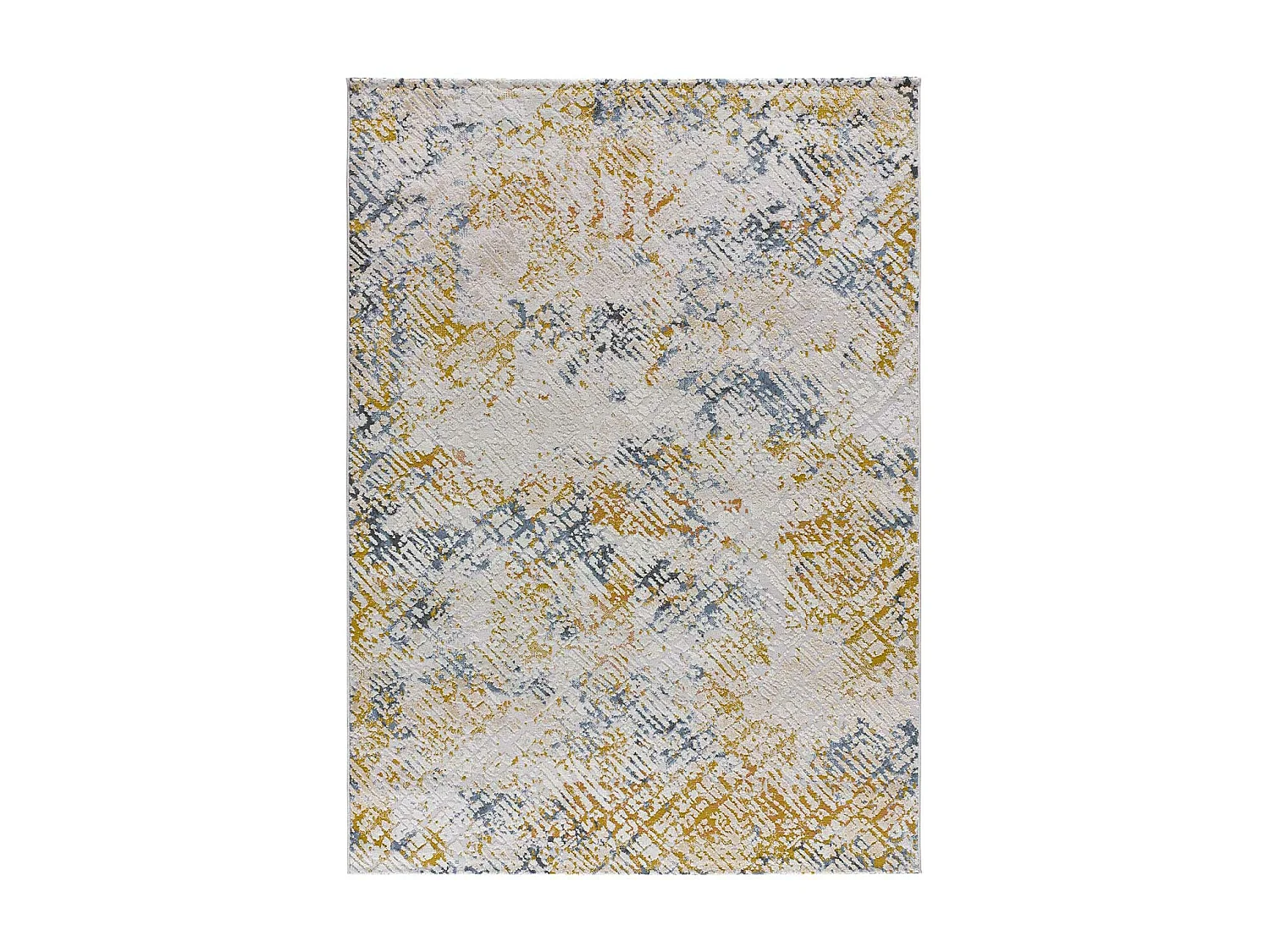 Kurzflorteppich - vintage - mehrfarbig - 154x230 cm - KILIS