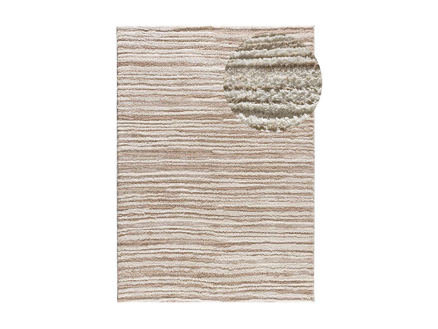 Tappeto interno - scandinavo - beige - 120 x 170 cm - LIMA