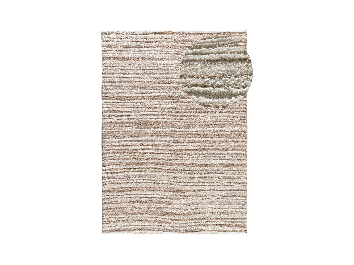 Alfombra interior  - escandinavo - beige - 120 x 170 cm - LIMA