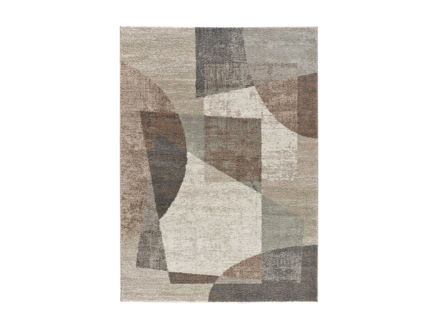 Tapis intérieur - géométrique - multicolore - 67 x 120 cm - CASTRO