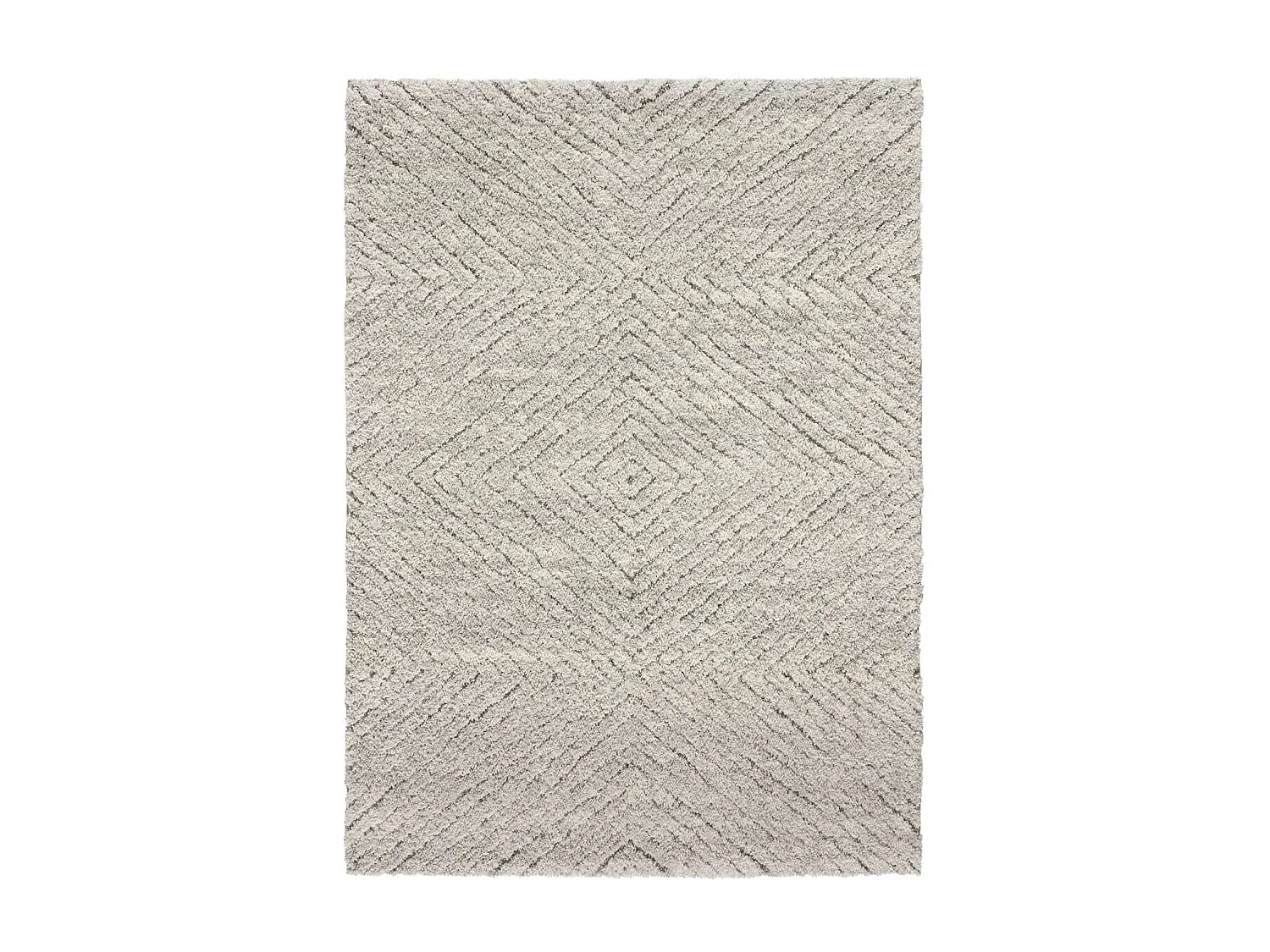 Alfombra interior  - shaggy - plata - 160 x 230 cm - ATESA