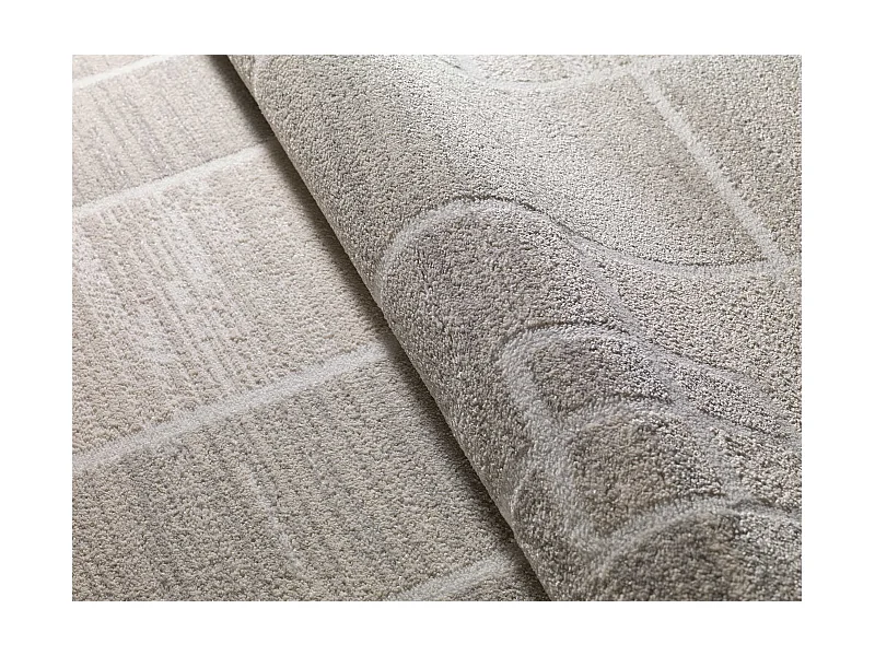 Kurzflorteppiche - abstrakt - creme - 160x230 cm - HL-ORIGIN