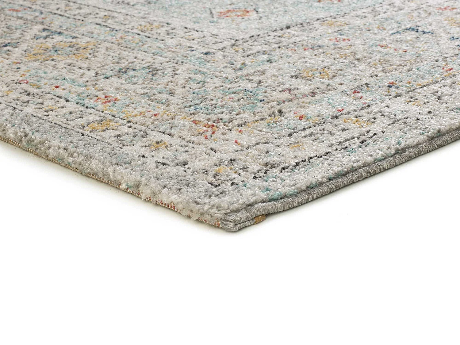 Laagpolig tapijt - vintage - blauw - 160x230 cm - PARMA