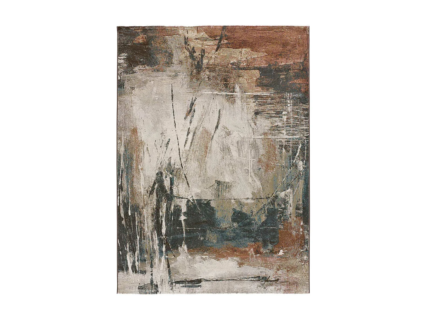 Kurzflorteppiche - abstrakt - mehrfarbig - 200x290 cm - VICTORIA