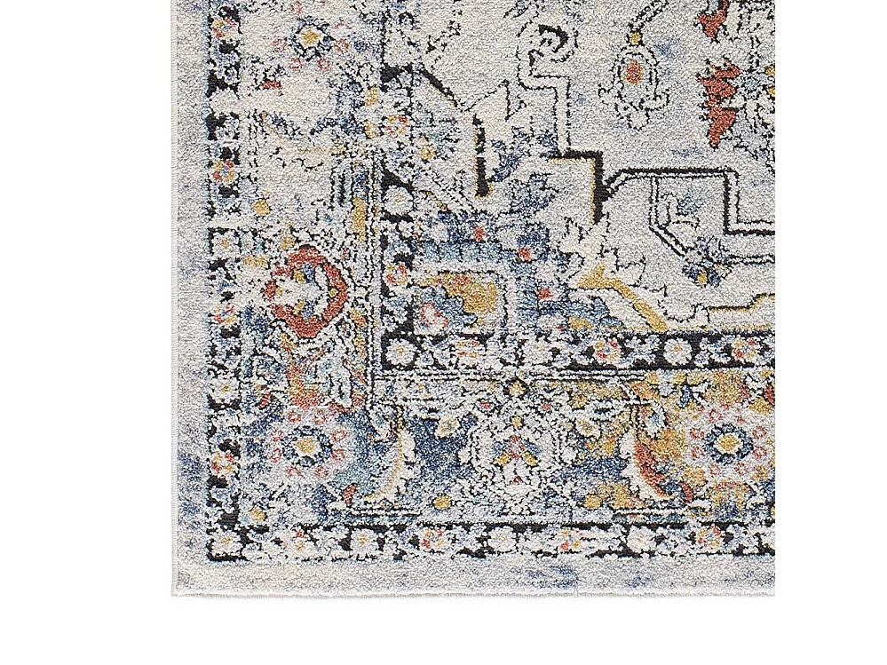 Tapis intérieur - vintage - gris - 120 x 170 cm - MABEL